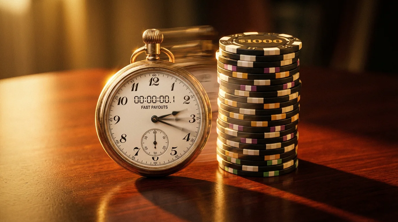 Non-GamStop casinos with fast withdrawal — quick payout concept